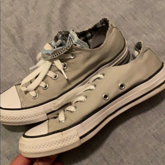 Converse gray double tongue camo - Picture 3 of 6